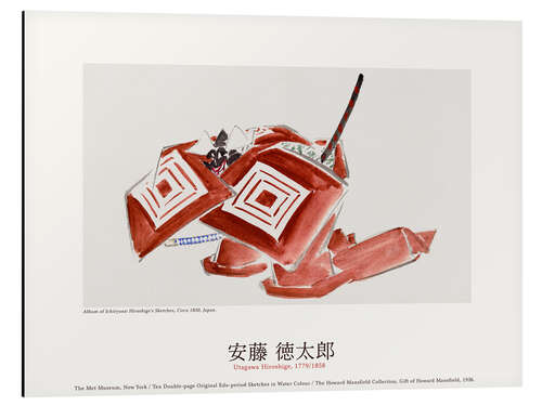 Aluminium print Samurai