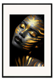 Gerahmter Kunstdruck Afro-American Woman III