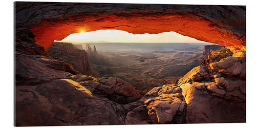 Gallery Print Blick durch den Mesa Arch