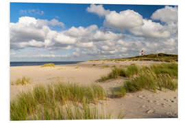 Foam board print Sylt Lighthouse