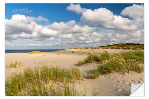 Wandsticker Sylt Leuchtturm