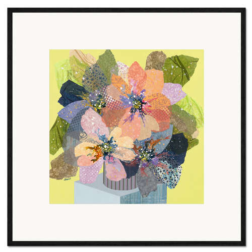 Framed art print Bouquet Composition