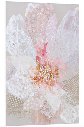 Foam board print Delicate Romance