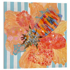 Gallery print Let&#039;s Play in the Flower Garden - Orange