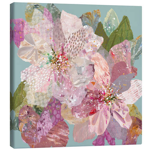 Tableau sur toile Pink Flower Bouquet