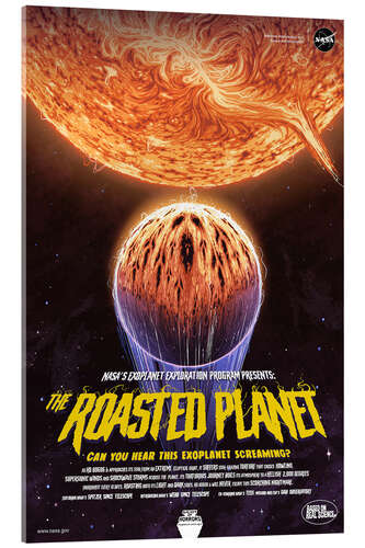 Obraz na szkle akrylowym The Roasted Planet