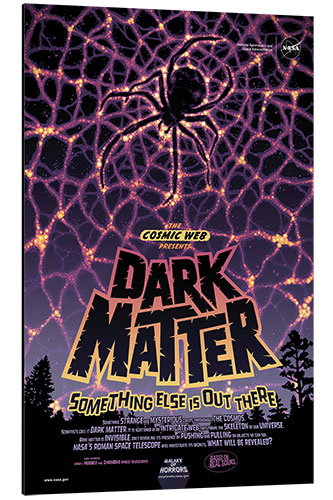 Aluminium print Dark Matter