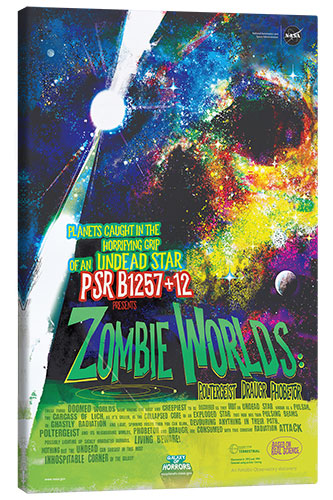 Leinwandbild Zombie Worlds