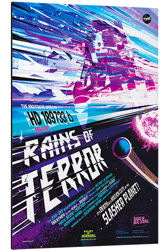 Stampa su alluminio Rains of Terror