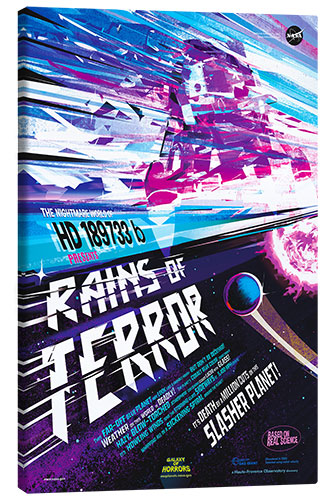 Tableau sur toile Rains of Terror