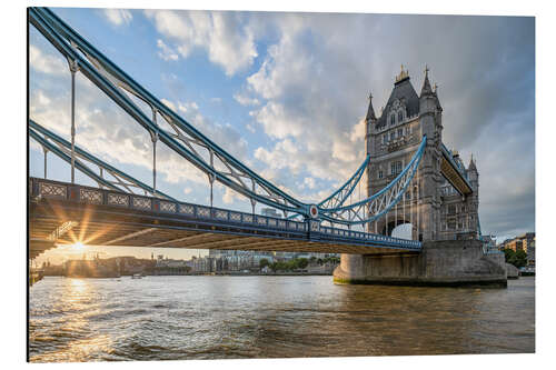 Tableau en aluminium Tower Bridge London at Sunset