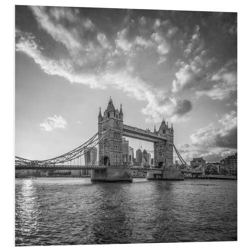 Hartschaumbild Tower Bridge, London