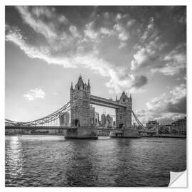 Selvklebende plakat Tower Bridge, London