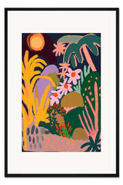 Gerahmter Kunstdruck Mondinsel