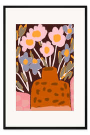 Gerahmter Kunstdruck Pastellstillleben