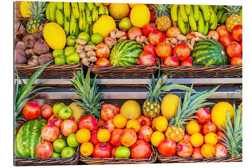 Gallery print Fresh fruits at the Carmel Market in Tel Aviv