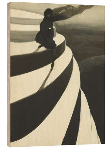 Wood print Vertigo, 1908