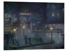 Gallery print Place de Rome at Night, 1905