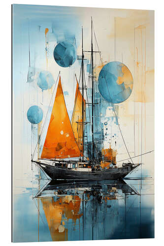 Quadro em plexi-alumínio Sailing, Limitless Distance