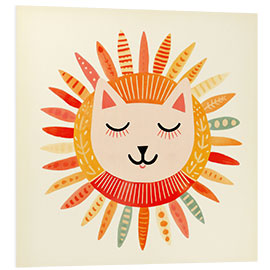 Foam board print Sunshine Kitty II