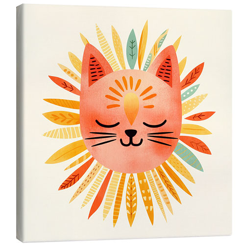 Canvas print Sunshine Kitty I