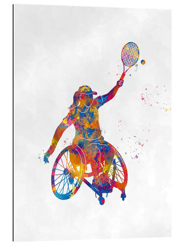 Quadro em plexi-alumínio Disability Sports - Tennis