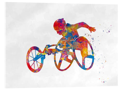 Quadro em acrílico Wheelchair athlete