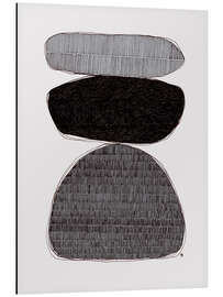 Magnettafel Kieselsteine