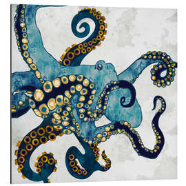 Magnettafel Metallic Octopus