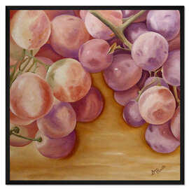 Gerahmter Kunstdruck Ein Paar Trauben