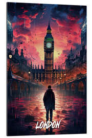 Gallery Print London Fantasy Reiseplakat I