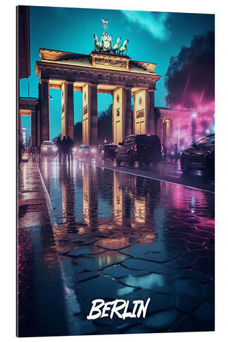 Gallery Print Berlin Fantasy Reiseplakat