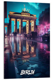 Gallery Print Berlin Fantasy Reiseplakat