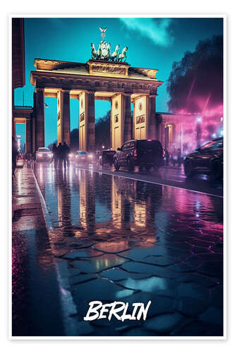 Poster Berlin Fantasy Reiseplakat