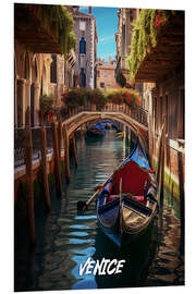 Obraz na PCV Venice Fantasy Travel Art