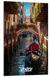 Quadro em plexi-alumínio Venice Fantasy Travel Art