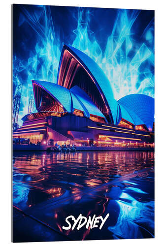 Gallery print Sydney Fantasy Travel Art