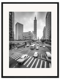 Gerahmter Kunstdruck Taipeh, Taiwan