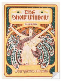 Selvklebende plakat The Show Window, November 1897