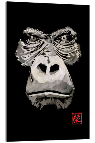 Akryylilasitaulu Angry Gorilla