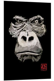 PVC print Angry Gorilla