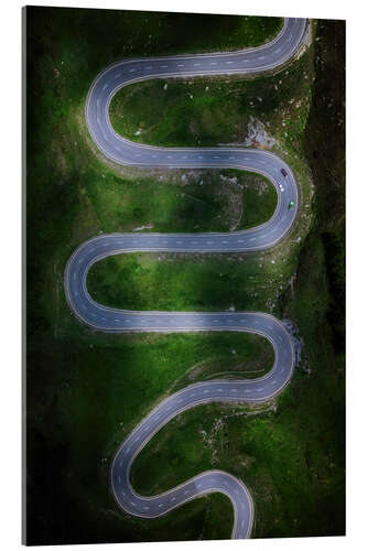 Quadro em acrílico Julier Pass in Switzerland