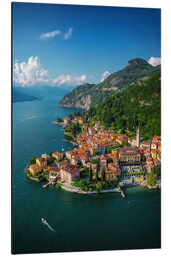 Tableau en aluminium Varenna, Lake Como, Italy