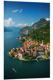 Foam board print Varenna, Lake Como, Italy