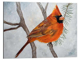 Magnettafel Feuer auf Eis