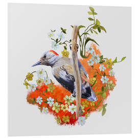 PVC-taulu Gardenwatch Woodpecker