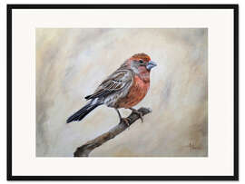 Gerahmter Kunstdruck Lust auf den Winter