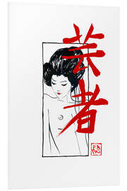 Quadro em PVC Kumitate Geisha II