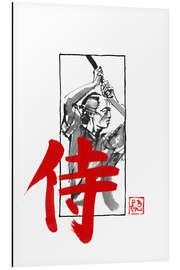 Tableau en aluminium Kumitate Samurai