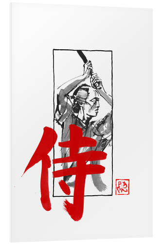 Quadro em PVC Kumitate Samurai